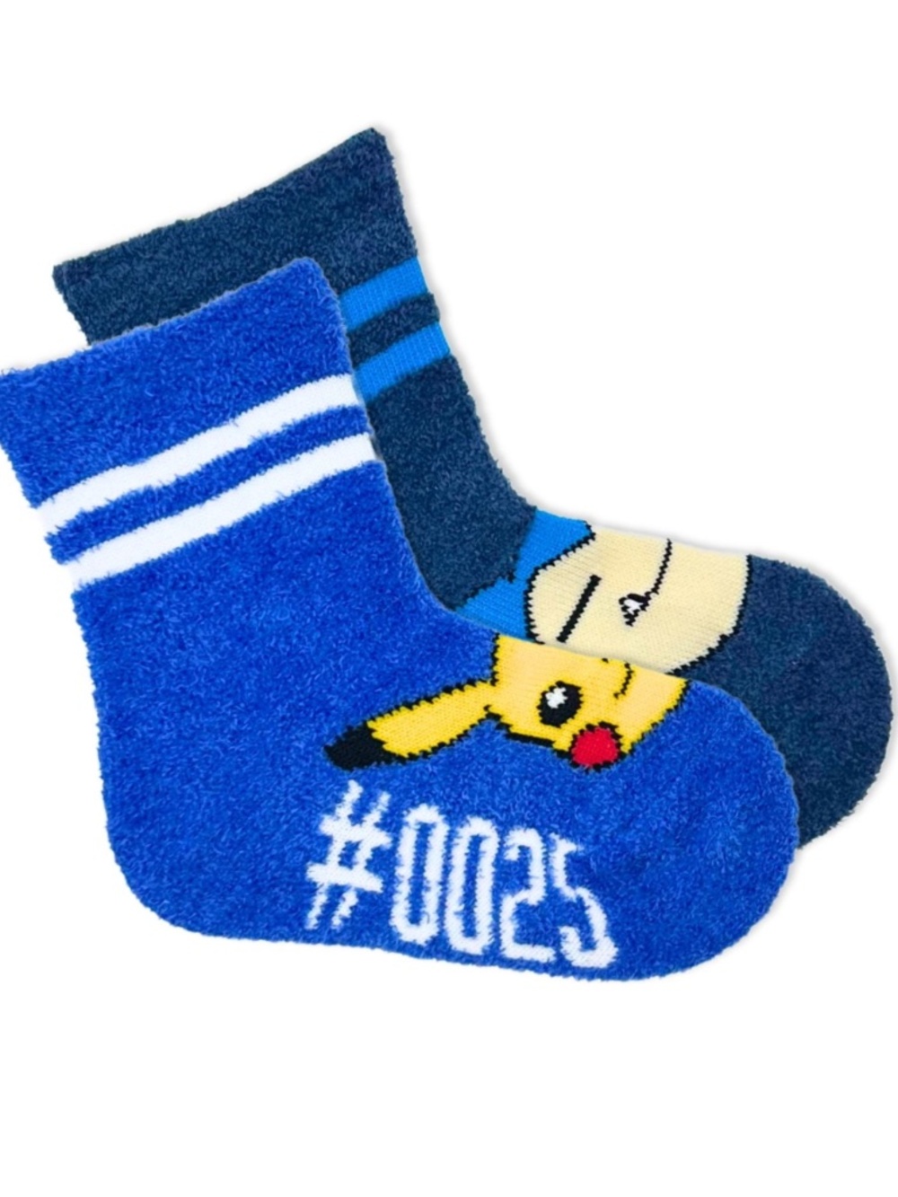 Pokemon Boys 2 PK Socks Size S/M NWT